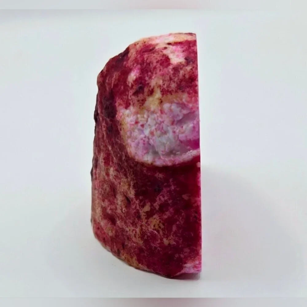 Pink Agate dyed pink